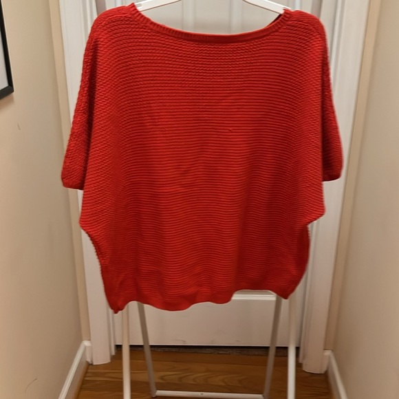 Time True Pull Over Short Sleeve Sweater Size XL Over Size - Picture 3 of 6